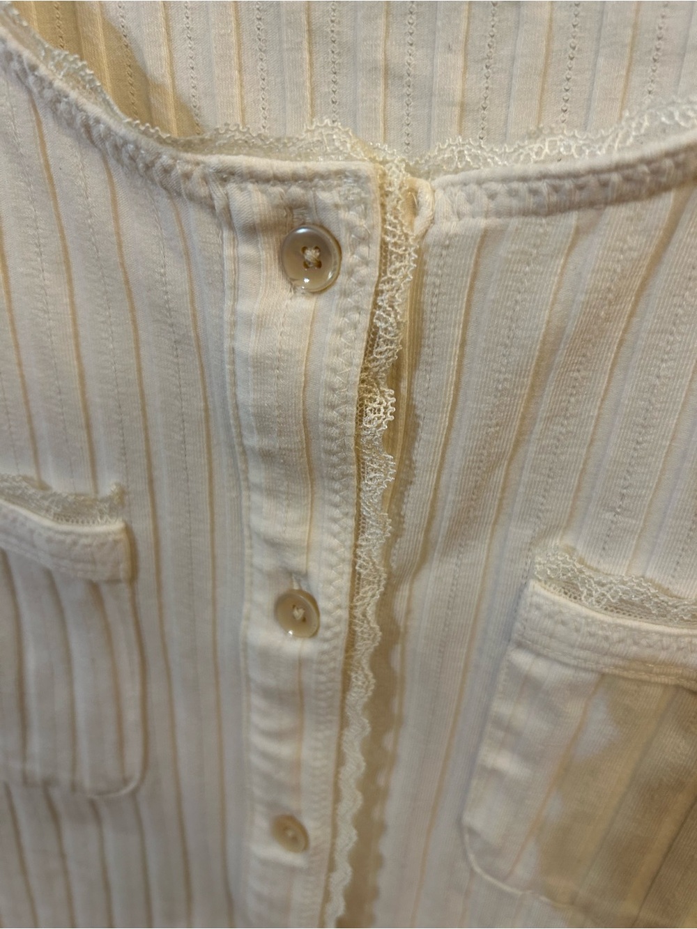 J.Crew Ribbed Lace-Trim
Cropped Cardigan - Picture 8 of 11